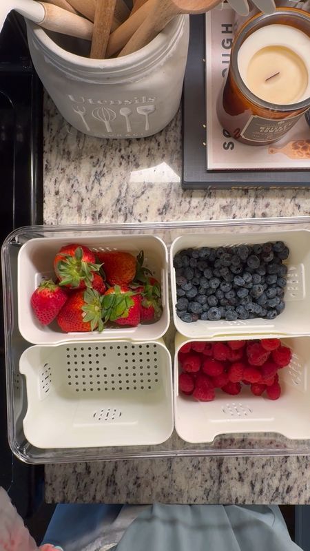 Refrigerator fruit organizer- helps fruit stay fresher longer


#LTKhome #LTKkids #LTKVideo
