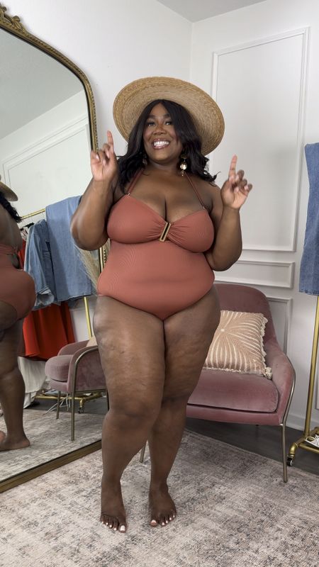 No shortage in confidence here.✨ This is your daily reminder that the water doesn’t care about your fat, rolls dimples or cellulite so go ahead and enjoy it babe. Big girls are buoyant too. 💁🏾‍♀️🌊


plus size fashion, swim, plus size swimwear, vacation, spring outfit inspo, summer fashion

#LTKSwim #LTKFindsUnder50 #LTKPlusSize