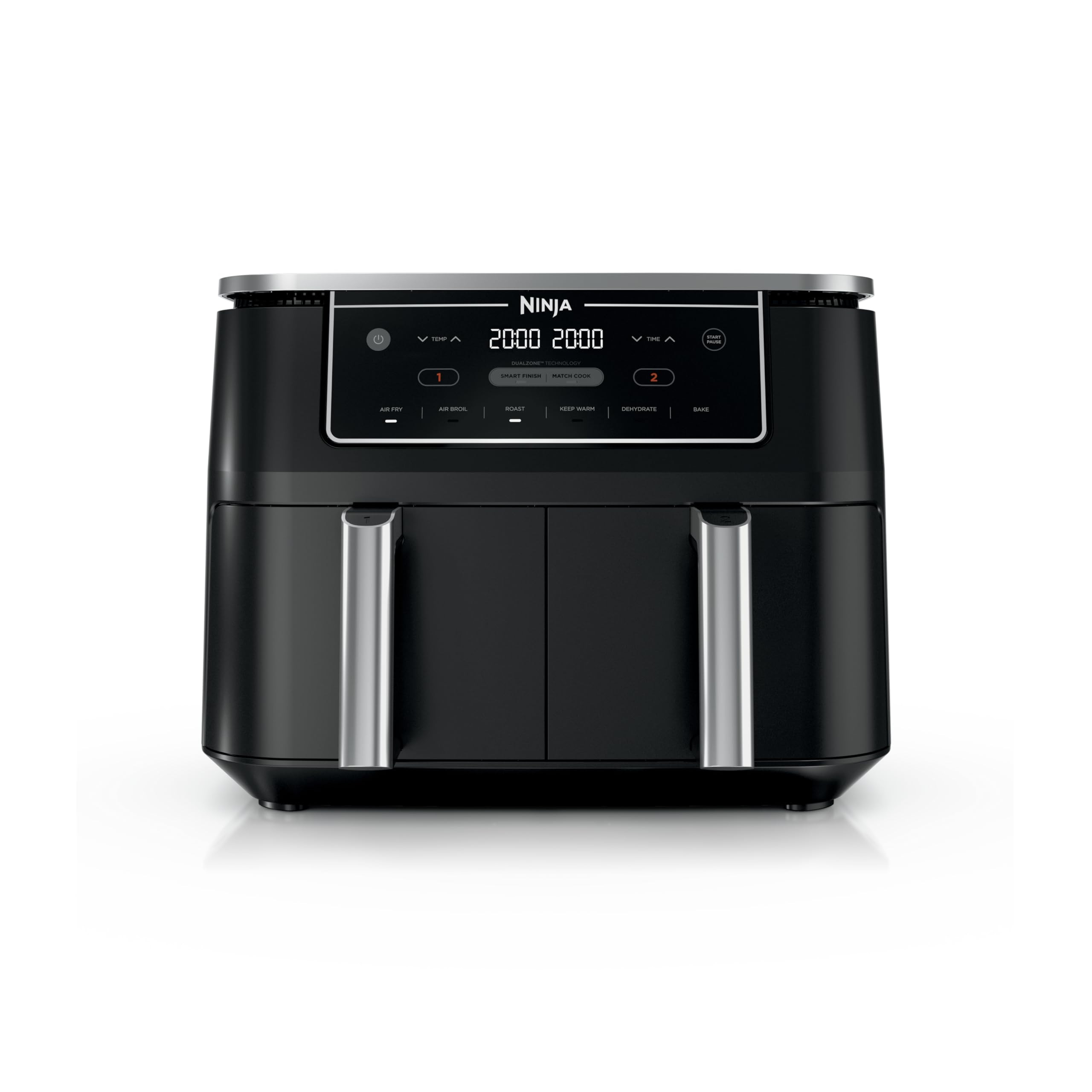 Ninja | Air Fryer | Finish Cooking Multiple Foods at the Same Time | 6-in-1 (Air Fry, Broil, Roas... | Amazon (US)