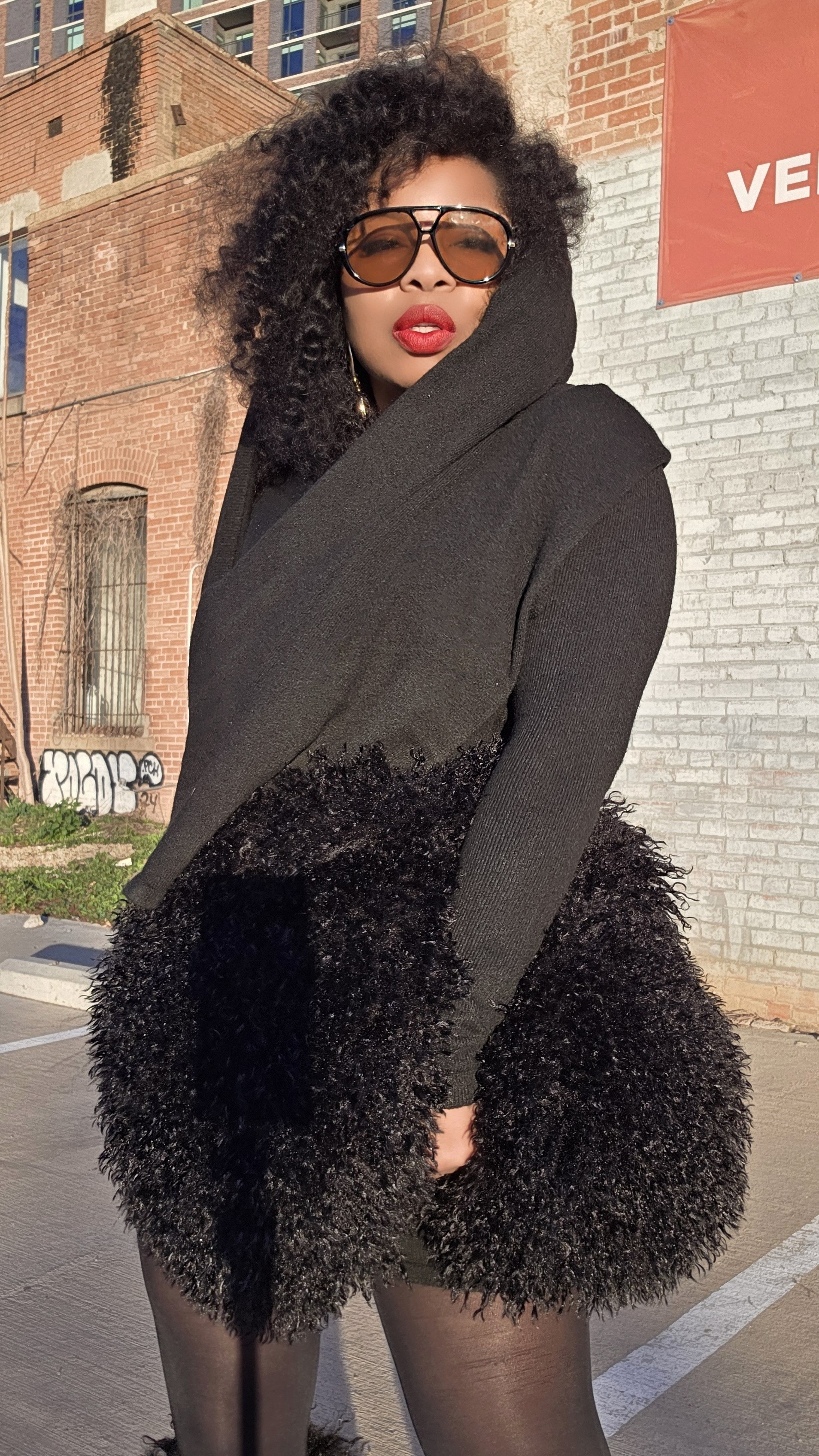 The perfect little black dress for a breezy day 🖤Chic, timeless, and practical — the detachable scarf lets you switch up the look or wear it over your head when the wind hits. Effortless style with built-in versatility.

#LTKOver40 #LTKMidsize #LTKootd