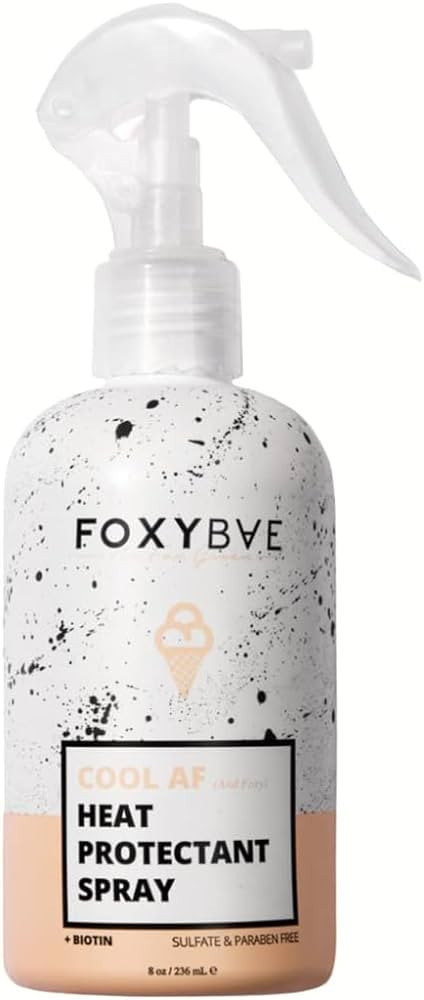 FoxyBae Heat Protectant Spray for Hair - Thermal Heat Protectant for Hair Styling Products Like C... | Amazon (US)