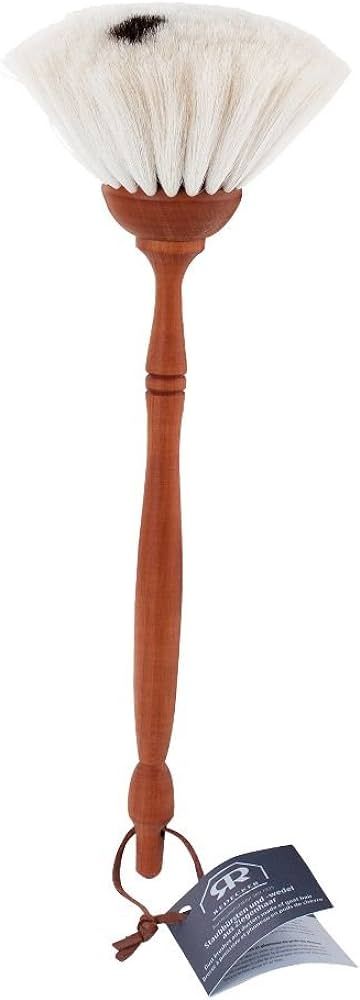 Redecker Goat Hair Dust Brush with Oiled Pearwood Handle, 13-1/2 inches, Durable Everyday Duster ... | Amazon (US)
