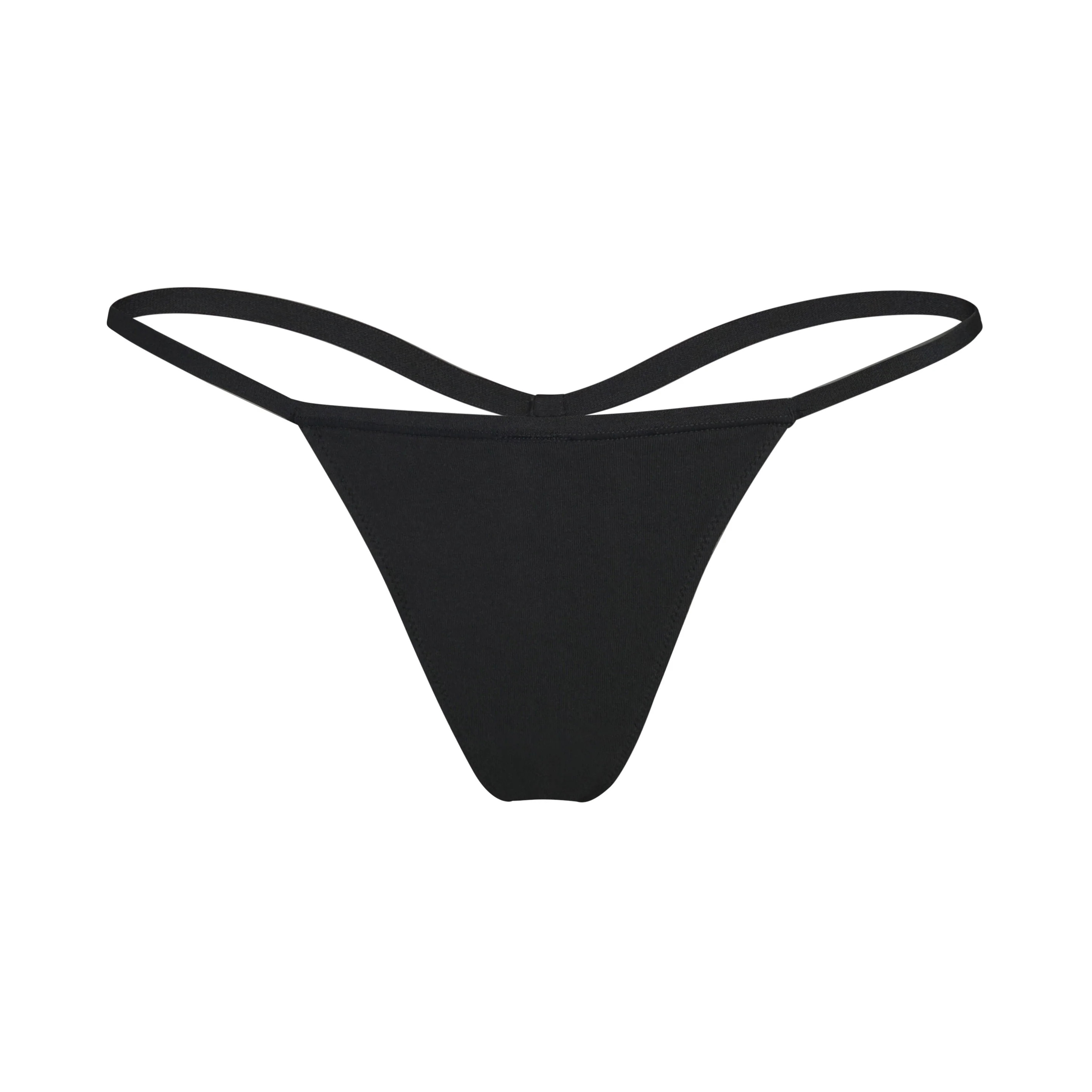 COTTON JERSEY T-STRING THONG | SKIMS (US)