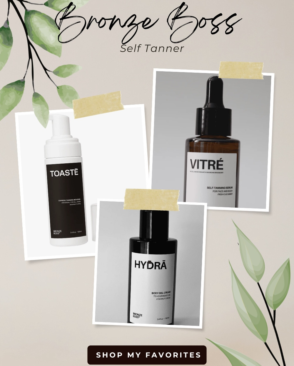 Winter is coming and tans are fading. Stay perfectly tanned with some of my new favorite self tan products! 

#bronzeboss #thesunlessexperts

#LTKgrwm #LTKBeauty #LTKselfcare