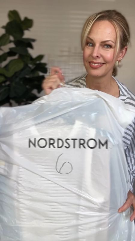 Time for the June N6 Drop! The “Nordstrom6” (as we call ourselves) is a group of 5 pro personal stylists that met through working at Nordstrom. Every month we meet to come up with 6 pieces we believe every woman could use to freshen up her wardrobe. This month we chose pieces perfect for travel: 
* a linen stripe tank from Frame
*a woven jogger by Zella
*a lightweight denim jacket 
* a neutral casual sneaker to wear with everything
* a summer-y scarf
* a weekender bag and new suitcase. 

#LTKTravel #LTKVideo #LTKSeasonal