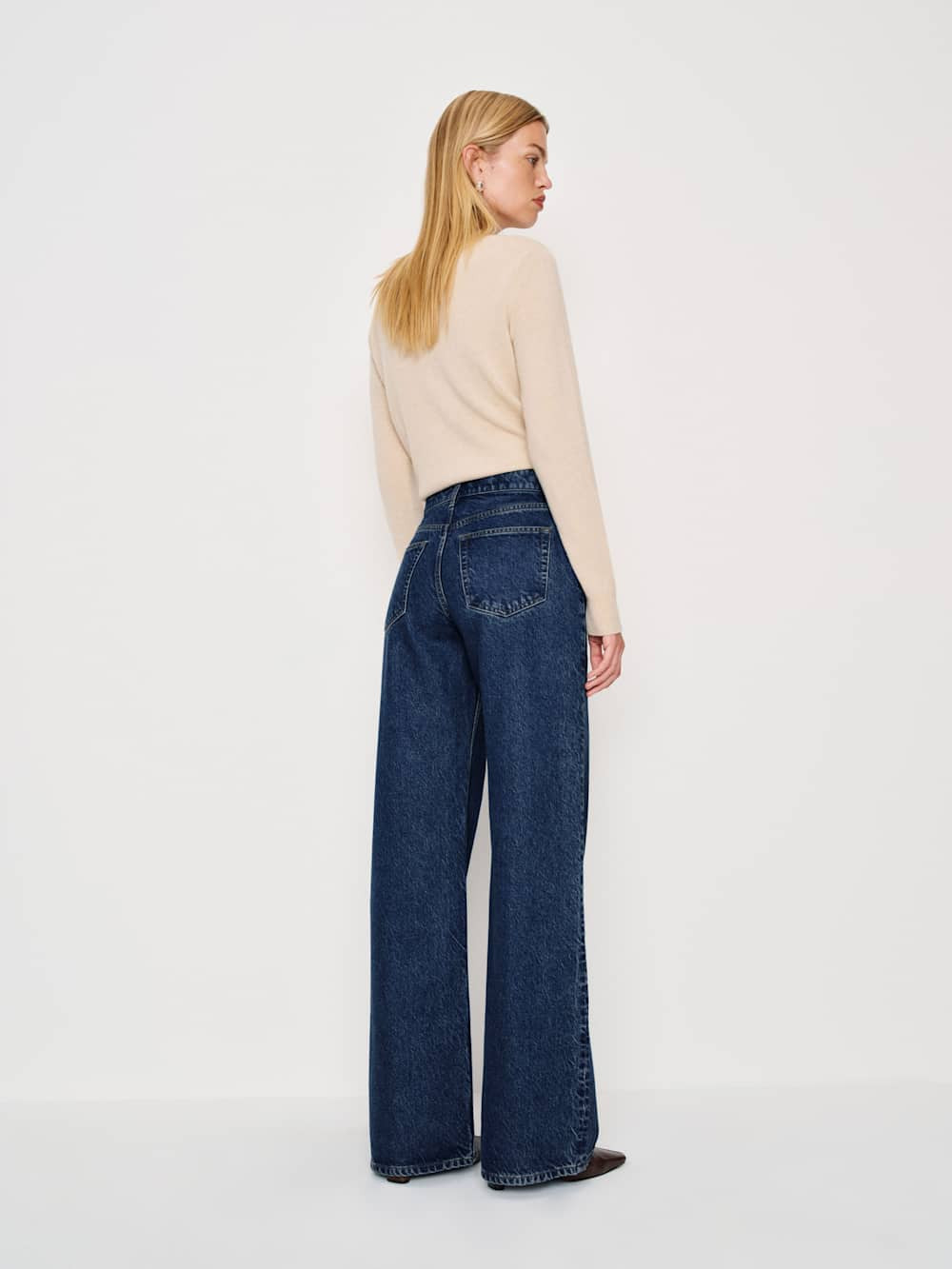 Cary Low Rise Slouchy Wide Leg Long Jeans | Reformation (Global)