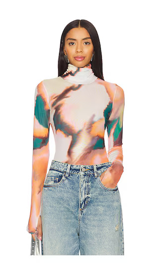 Zadie Top in Spice Watercolor | Revolve Clothing (Global)