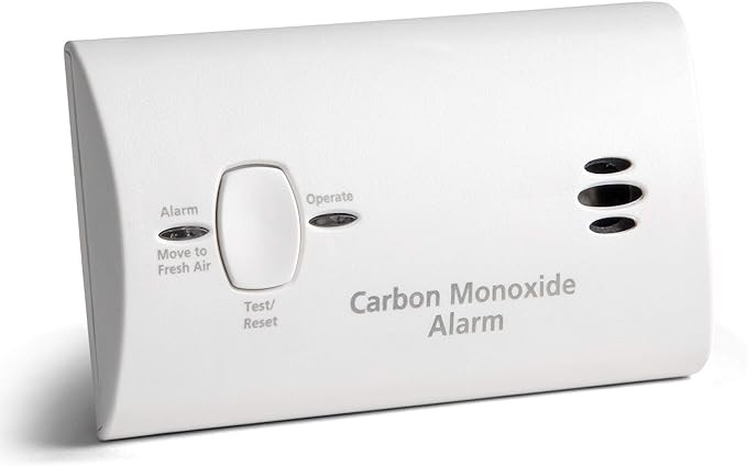 Kidde Carbon Monoxide Detector, Battery Powered CO Alarm with LEDs, Test-Reset Button, Low Batter... | Amazon (US)