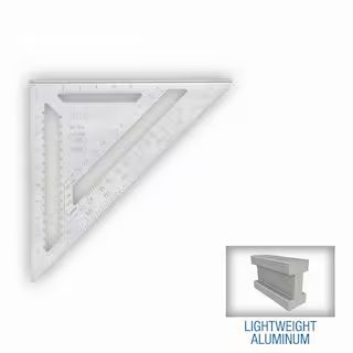 Empire 12 in. Magnum Aluminum Rafter Square 3990 - The Home Depot | The Home Depot