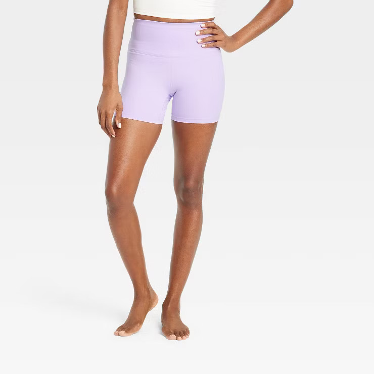 Women's Brushed Sculpt Bike Shorts 5" - All in Motion™ | Target