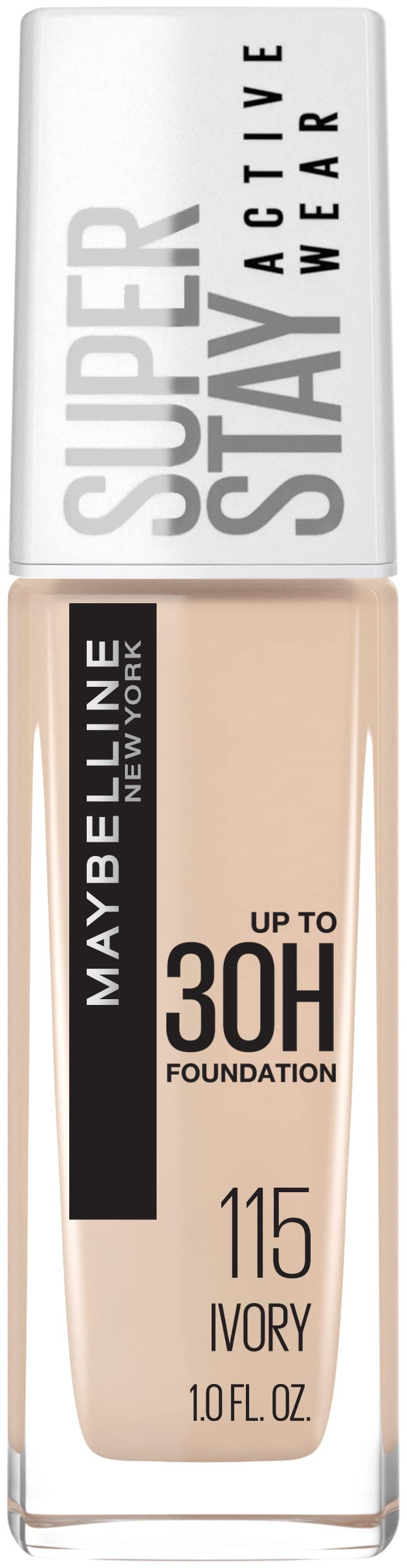 Maybelline Super Stay Full Coverage Liquid Foundation Makeup, Ivory, 1 fl. oz. (Packaging May Vary) | Amazon (US)