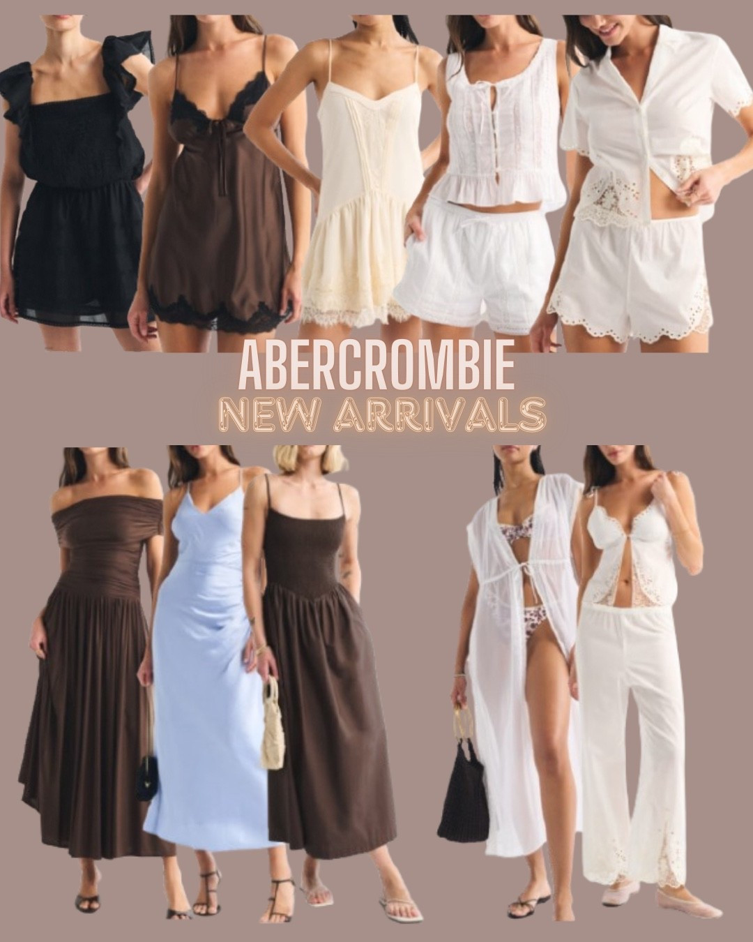 Abercrombie
Resort wear
Maxi dress
Wedding guest dress
Beach dress
Swimsuit cover up
Pajama set