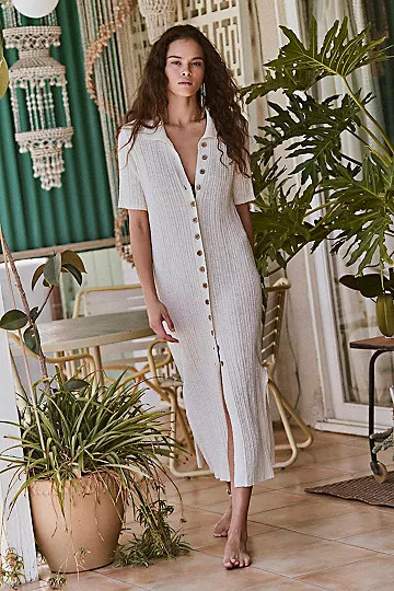 Riding Waves Sweater Midi | Free People (Global - UK&FR Excluded)