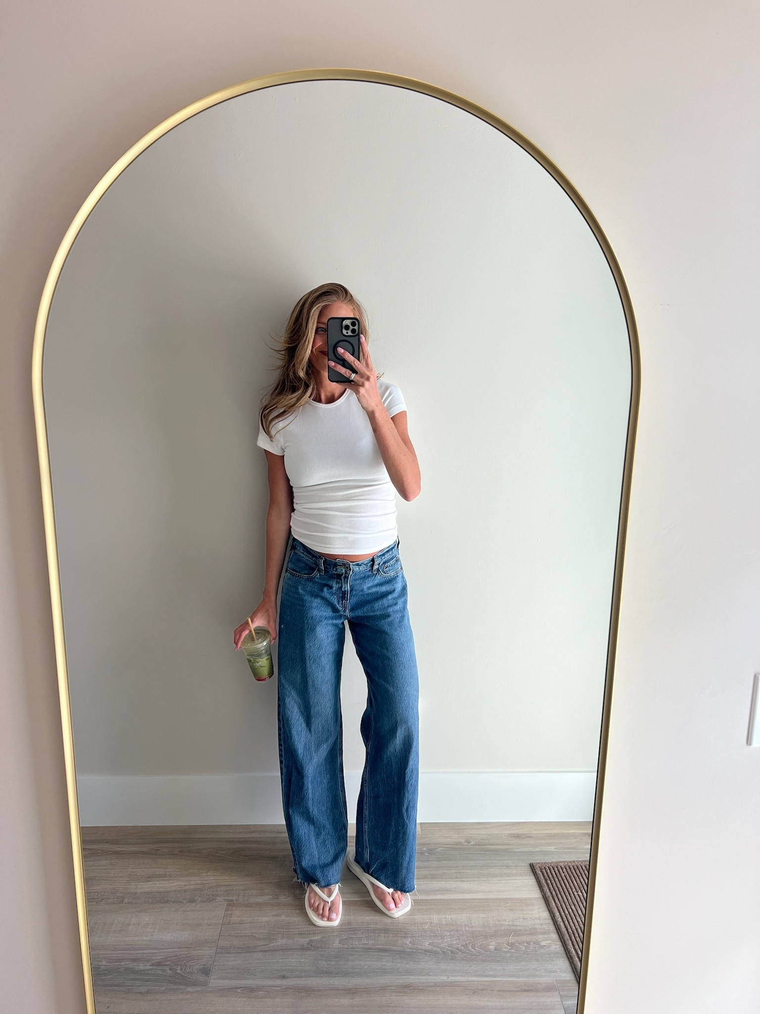 Europe packing inspo! Basics are always needed. Easy to throw on and to mix and match 🤍

Top: S in Tall
Jeans: 26 pre pregnancy, sized up 3 sizes for pregnancy! 