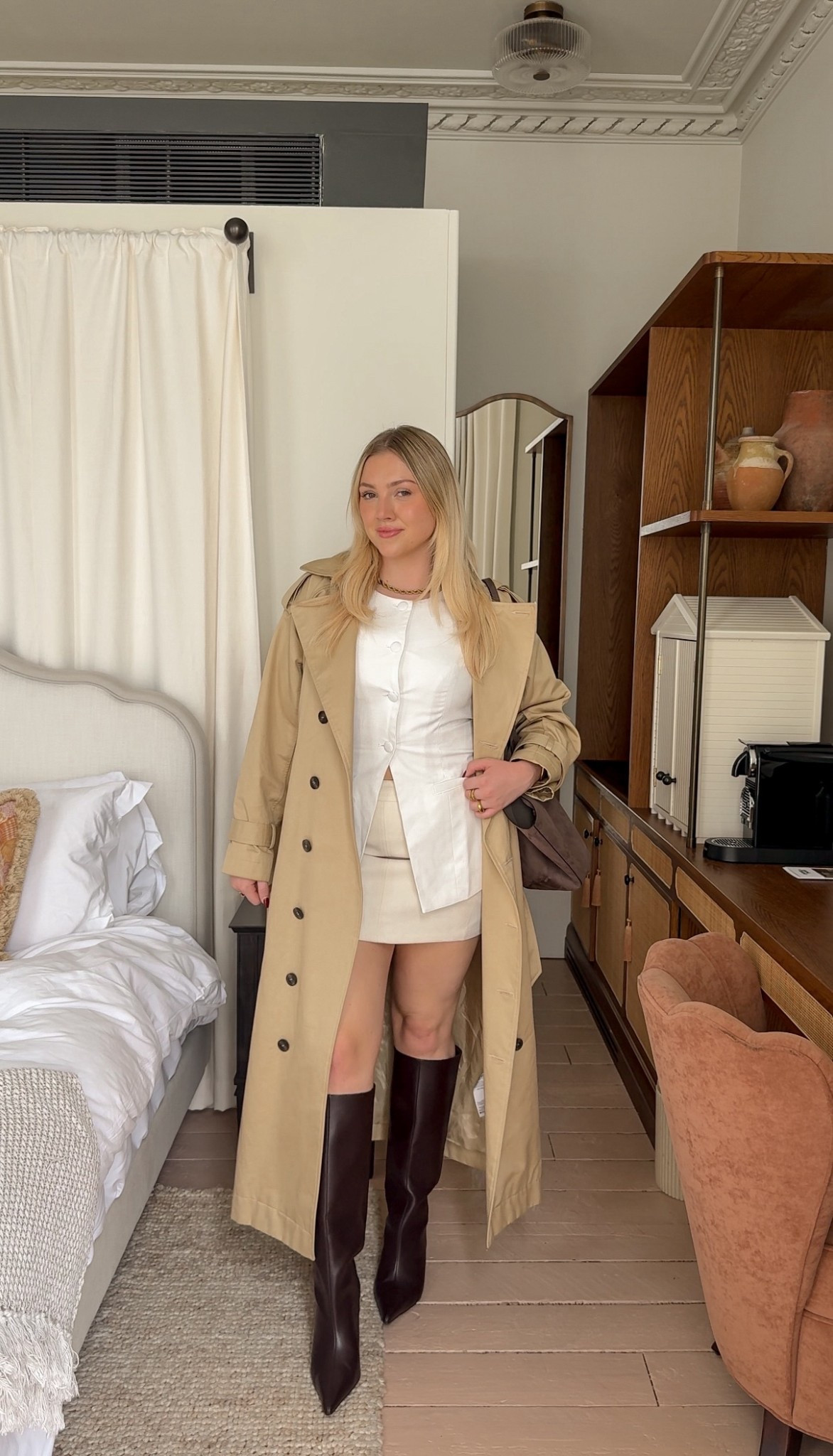 A more dressy brunch autumn outfit✨ 

Autumn outfit
Autumn brunch 
Autumn neutral 
Autumn ootd 

#LTKluxury #LTKuk #LTKautumn