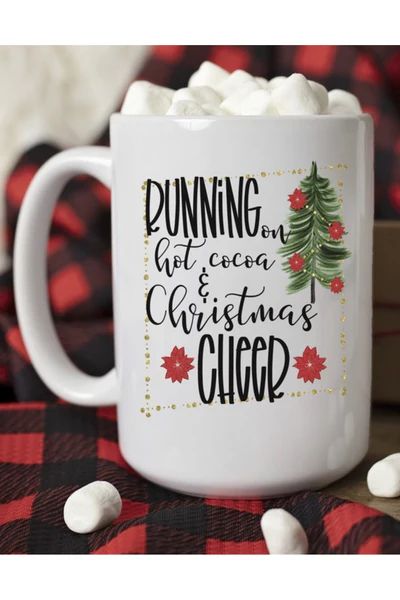 Running on Hot Cocoa Mug | Indigo Closet 