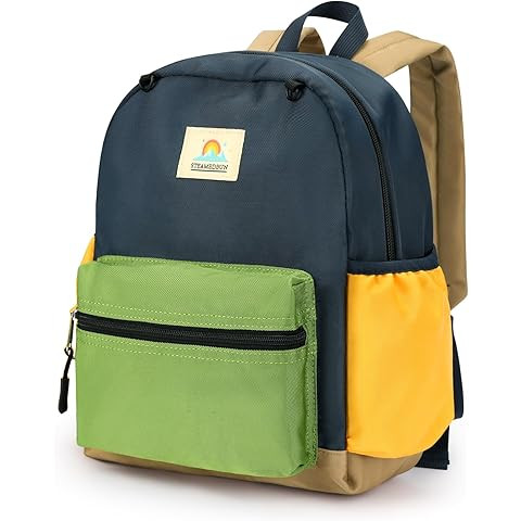 STEAMEDBUN Kids Backpack for Boys 6-8: Toddler Backpack for Preschool Kindergarten - Boys Backpac... | Amazon (US)