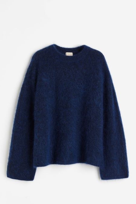 My favourite Mohair jumper now available in Navy blue 😍