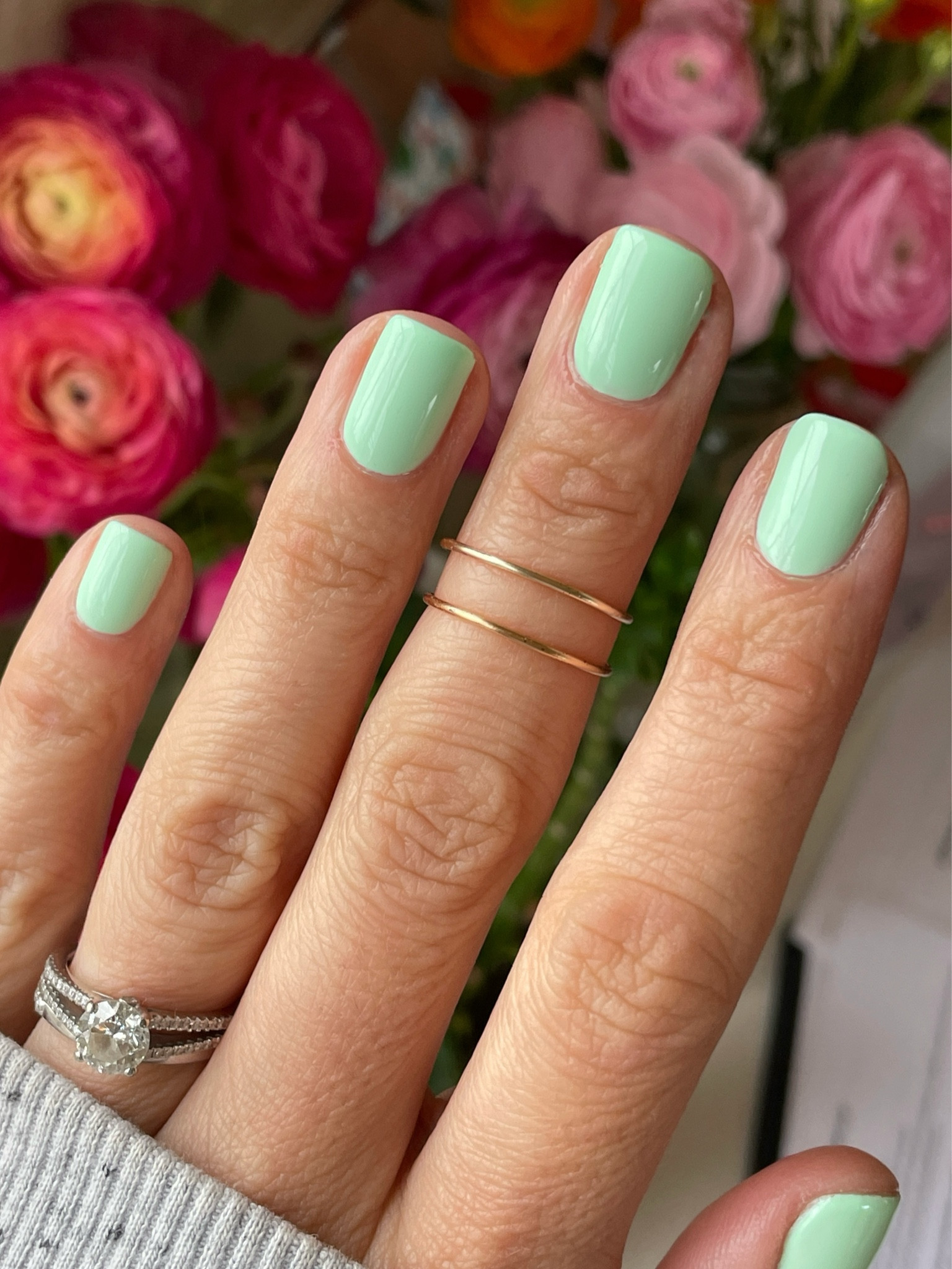 The perfect nails for spring.🌷