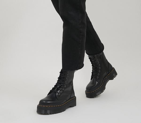Dr. Martens Jadon 8 Eye Boot Black - Ankle Boots | OFFICE London (UK)