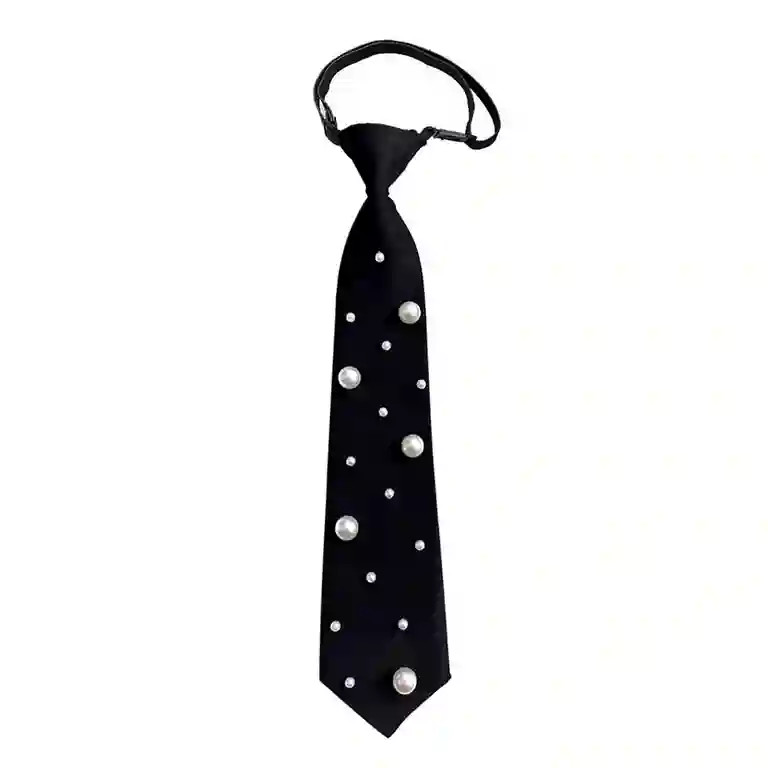 Adjustable Pre-tied Ties for Women with Accessory, Girls Black Ties Neckties for Party, Cosplay, ... | Walmart (US)