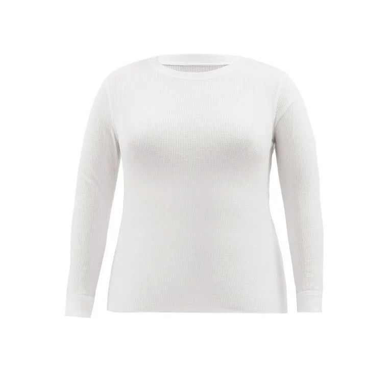 Fruit of the Loom Women's Eversoft Waffle Thermal Top, Sizes XS-XXXL - Walmart.com | Walmart (US)