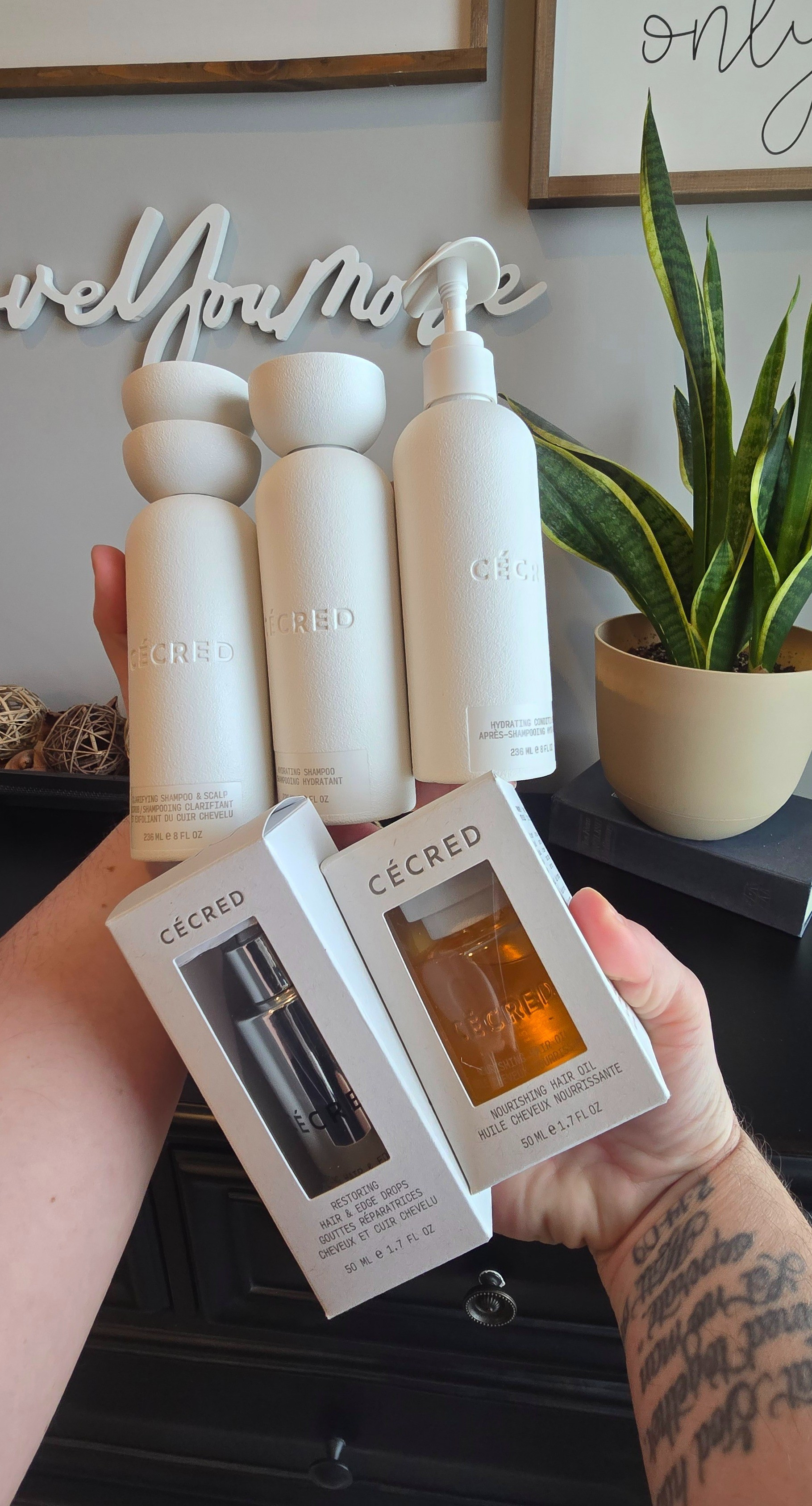 Cécred is doing wonders for my hair and my scalp!!! Seborrheic dermatitis makes this a difficult task, but so far, i am so impressed!! #cecred #cecredbybeyonce 

#LTKBeauty #LTKOver40