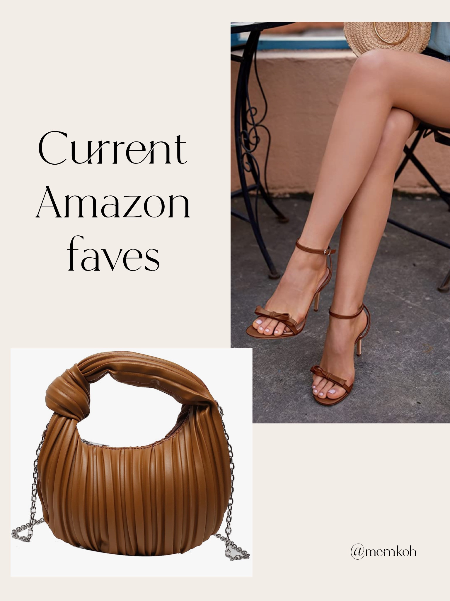 For the love of neutrals. 

#amazonfinds #amazonfashion 

brown summer bag from amazon, brown heels, summer sandals, Amazon haul

#LTKtravel #LTKshoecrush #LTKstyletip