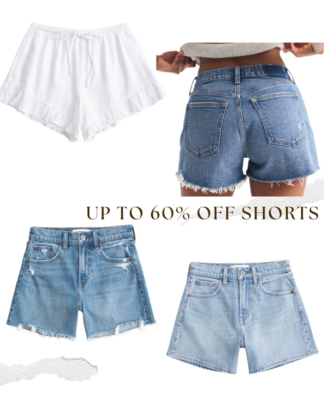 My favorite denim shorts!! Full coverage and so flattering up to 60% off today with code SHORTSAF 

Denim shorts 
Denim 
Shorts
Spring fashion 
Summer fashion 
@abercrombie 
#abercrombiepartner

#LTKMothersDay #LTKootd #LTKgrwm