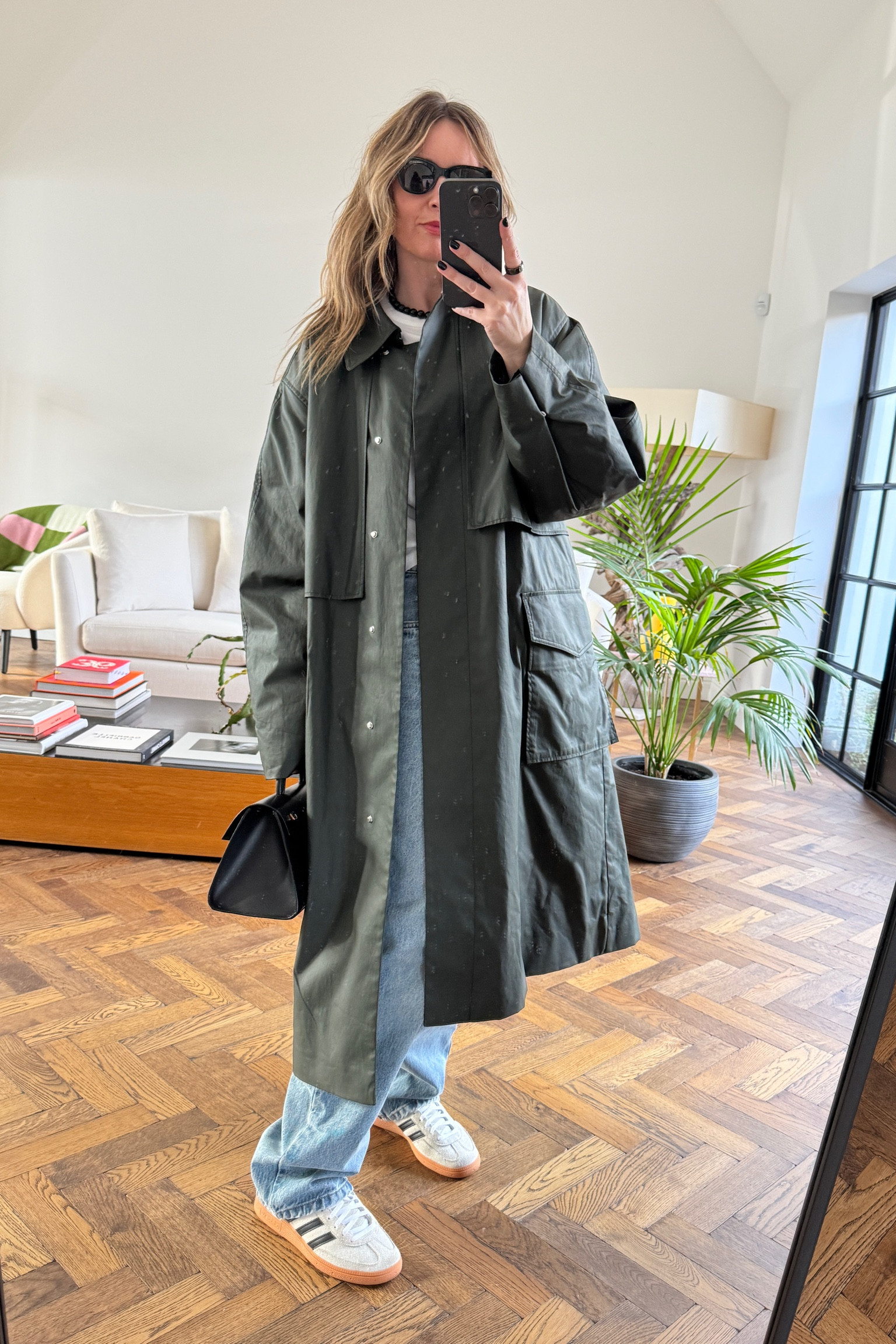 Rainy Day Outfit | Rain Coat | Parka | Coat | Spezials | Adidas | Park Outfit | Weekend Outfit | Casual Outfit 

#LTKspring #LTKstyletip #LTKuk
