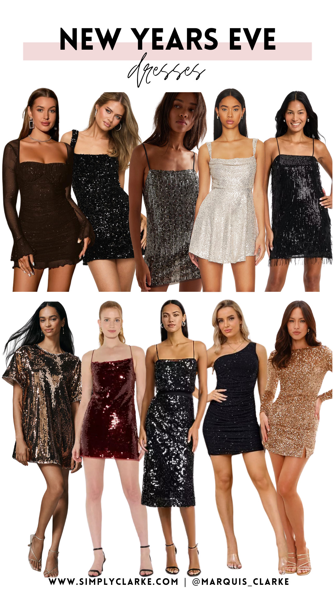 New Year’s Eve dress inspo! Sparkle, shine, and ring in the new year in something special!  

 #LTKHoliday #LTKootd #LTKSeasonal