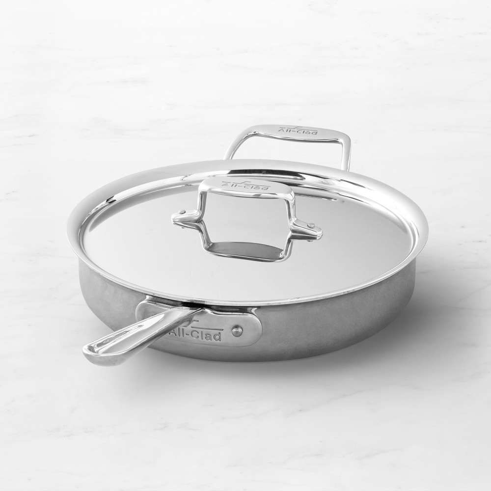 All-Clad D5® Stainless-Steel Sauté Pan | Williams-Sonoma