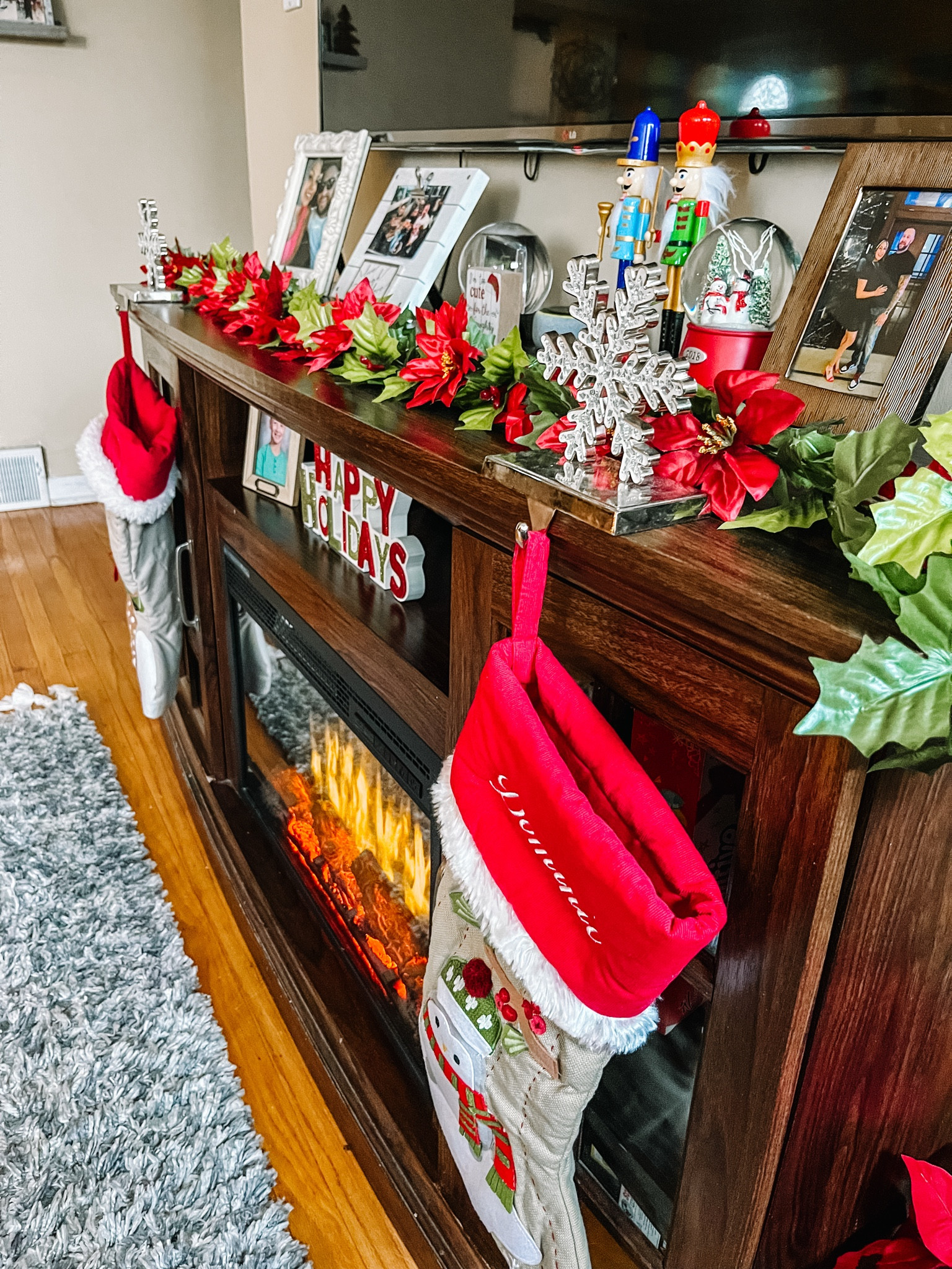 Christmas Decor ❤️
Garland, Christmas Stockings, & Stocking holder’s are all on sale and arrives before Christmas!! 🎅🏻 

Electric heat fireplace $136!!!

#LTKSaleAlert #LTKSeasonal #LTKHome