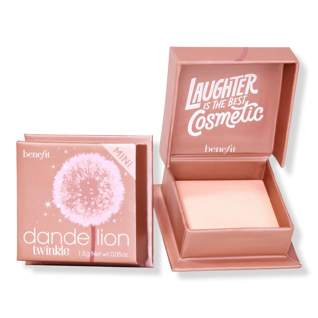 Dandelion Twinkle Soft Nude-Pink Powder Highlighter Mini | Ulta