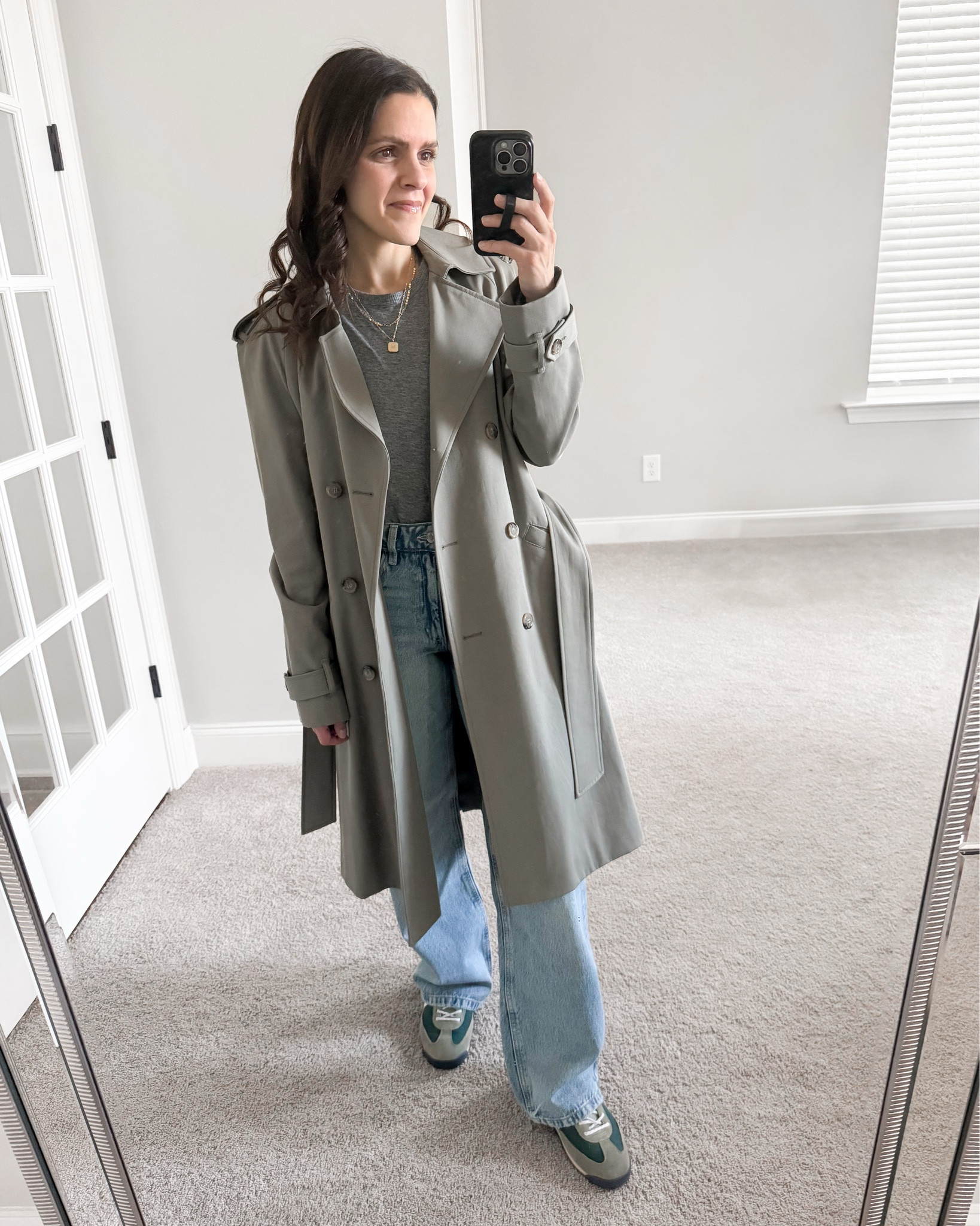 What I wore | March Monthly planner look: I used today’s planner look for inspo & built on basics! 

Tee: Madewell, XS
Denim: Dynamite, tts
Trench coat: Sézane, tts 
Sneakers: Anthro, tts 

#springoutfit #ootd #whatiwore #closetbasics #styleguide


#LTKStyleTip
