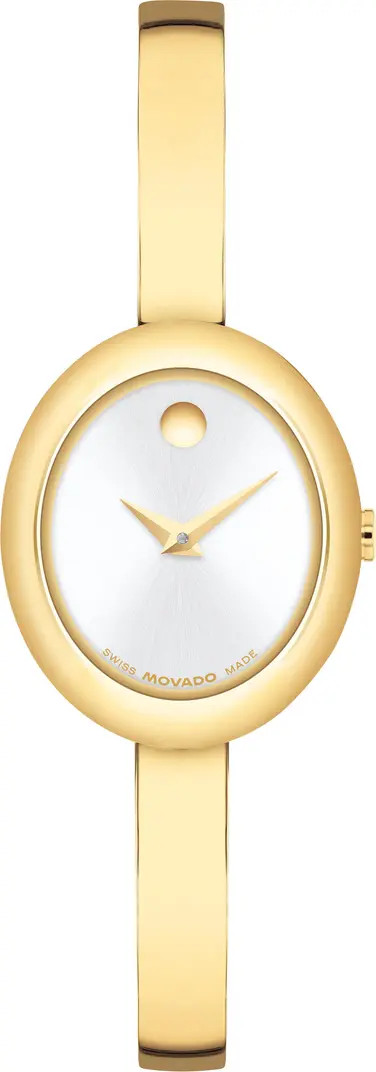 Museum Oval Bangle Watch, 22mm x 26mm | Nordstrom