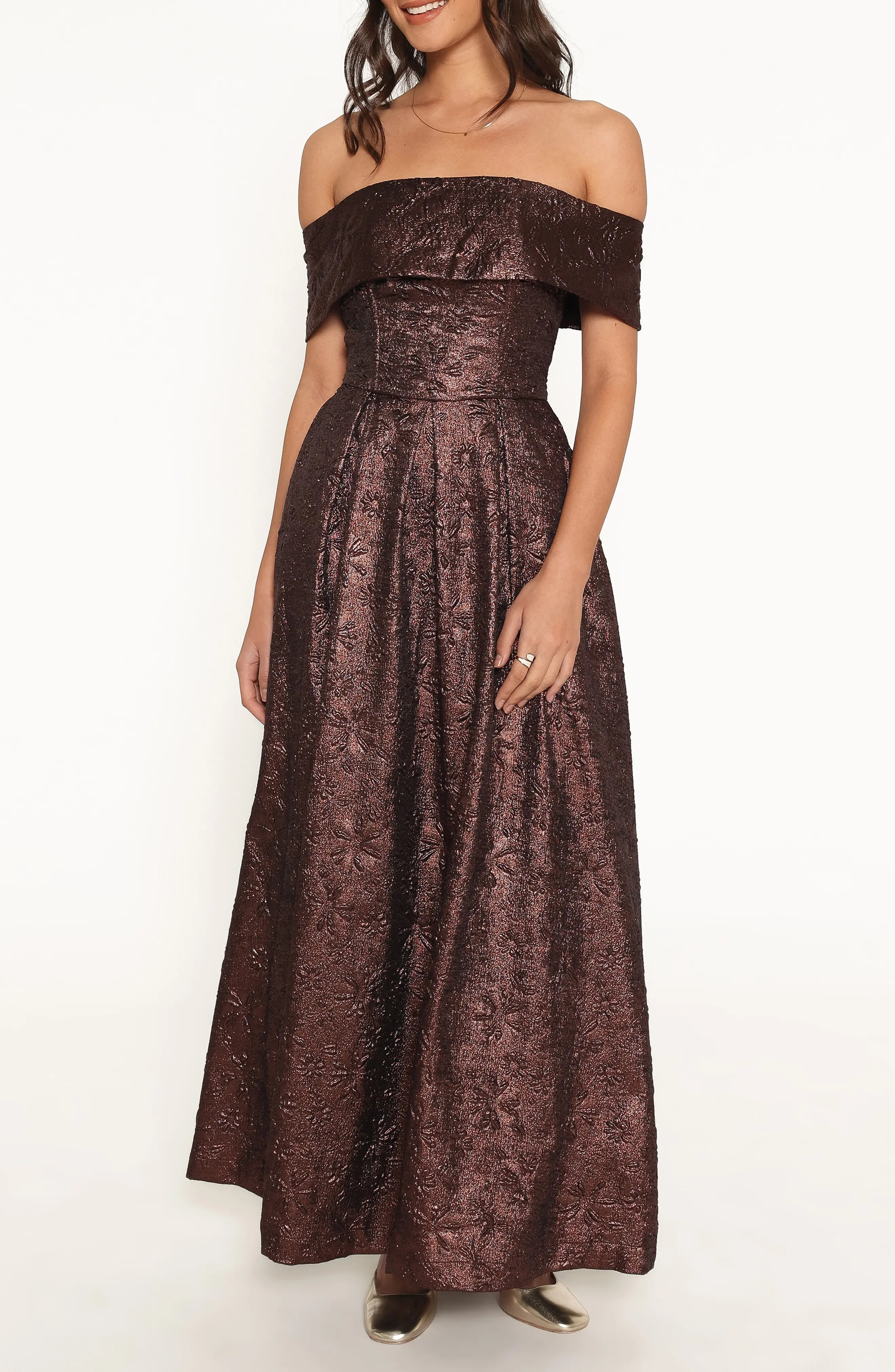 Aberdine Off the Shoulder Maxi Dress | Nordstrom