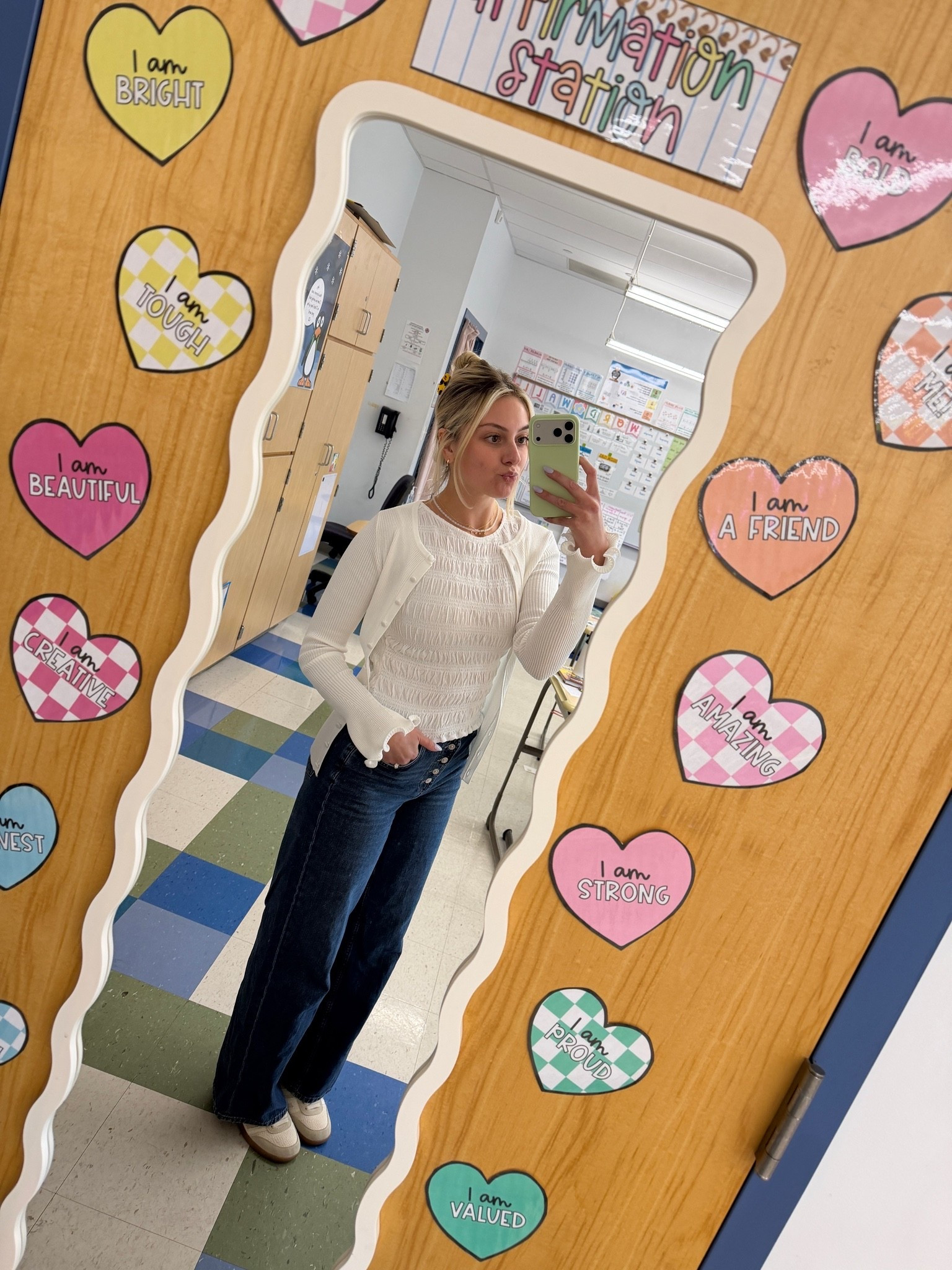 Teacher outfit of the day ✌🏼

#LTKootd #LTKWorkwear