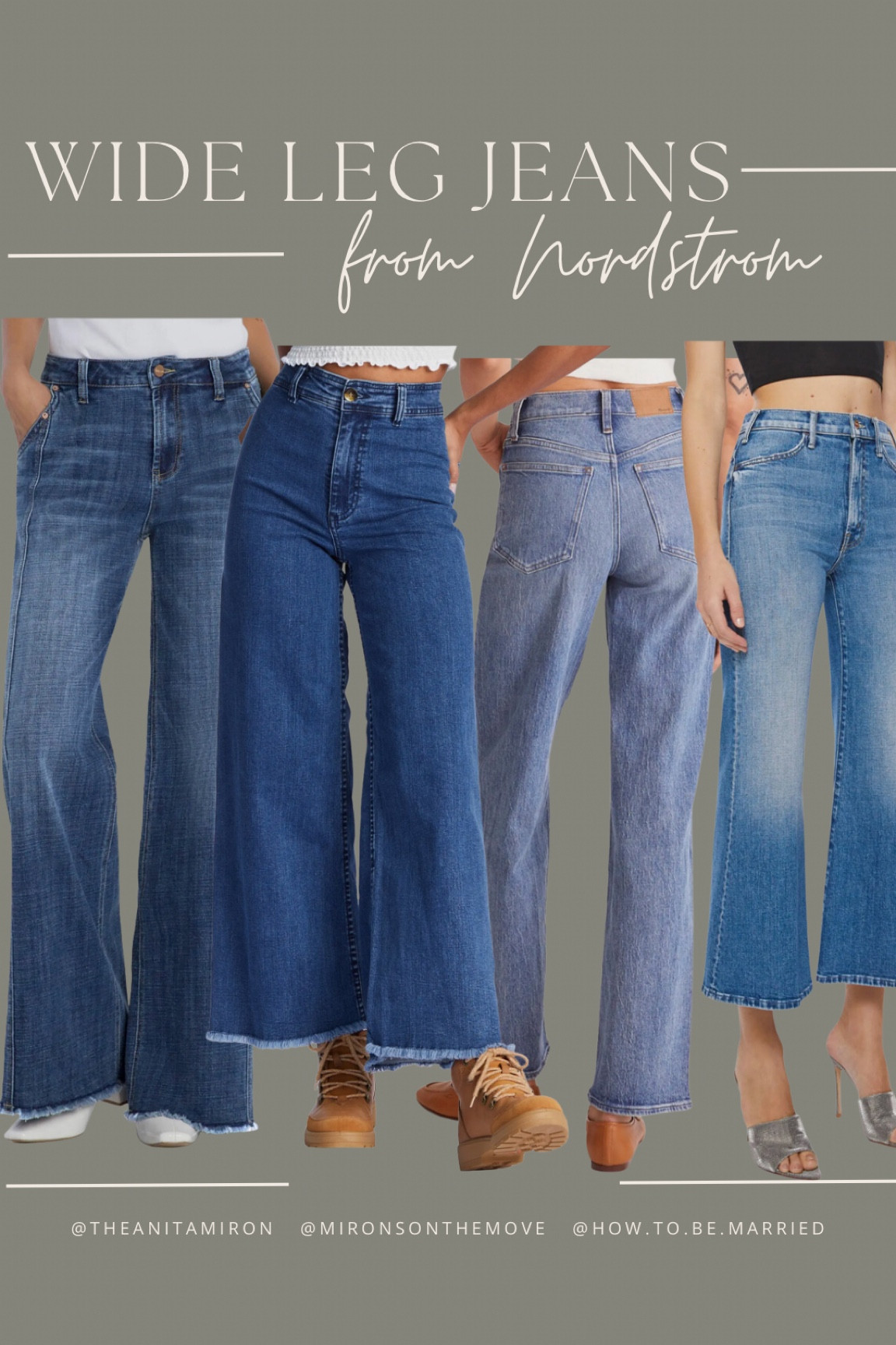 Wide leg jeans from Nordstrom 

#LTKstyletip