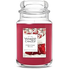 Yankee Candle Christmas Magic Scented Candle, 22oz Large Jar with up to 150 Hour Burn Time, Gifta... | Amazon (US)