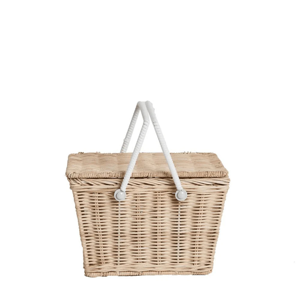 Piki Basket - Straw | Shop Sweet Lulu