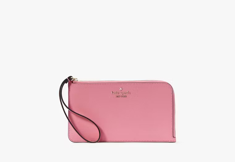Lucy Medium L-zip Wristlet | Kate Spade Outlet