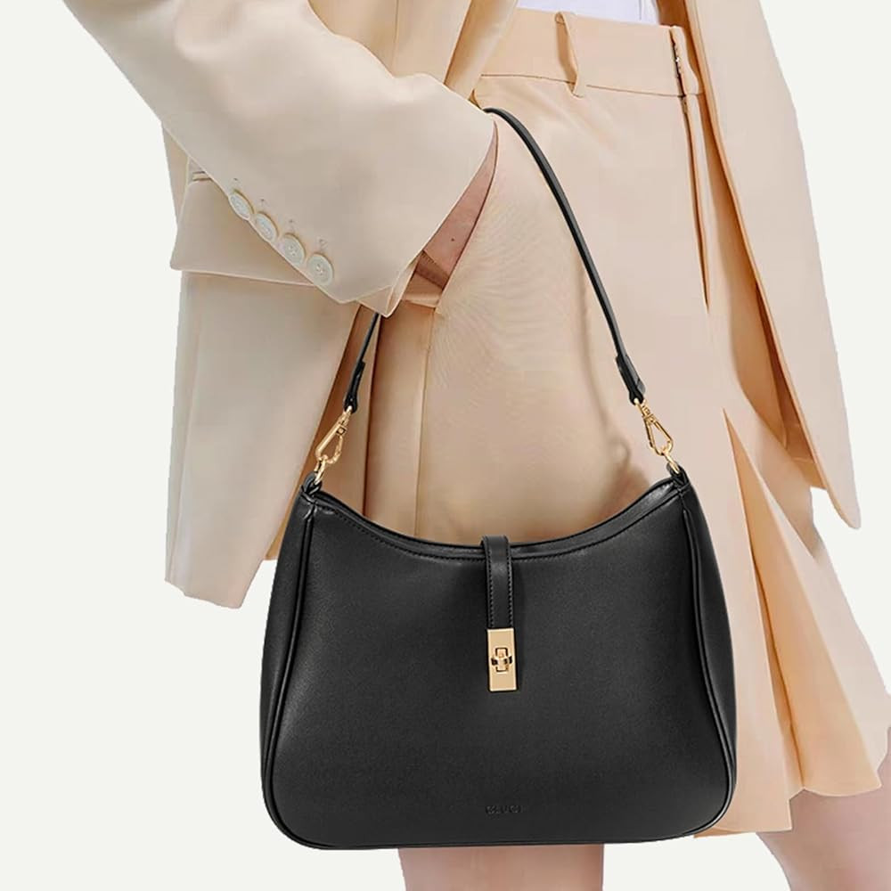 CLUCI Shoulder Bag for Women, Purses for Women, Handbag Hobo Bags Vegan Leather Crossbody Purse w... | Amazon (US)