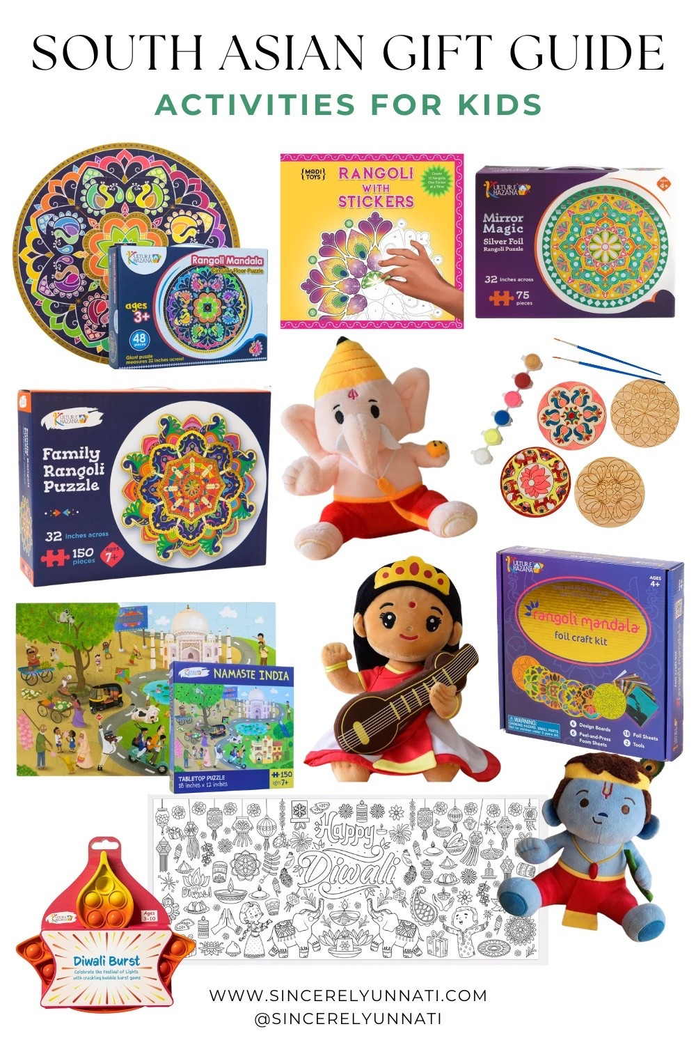 Diwali for Kids - Stuffed toys, Plus Toys from Modi Toys - Diwali Books, Diwali Puzzles, Cultural toys, south Asian toys, Indian, desi toys 

#LTKSeasonal #LTKFamily #LTKKids