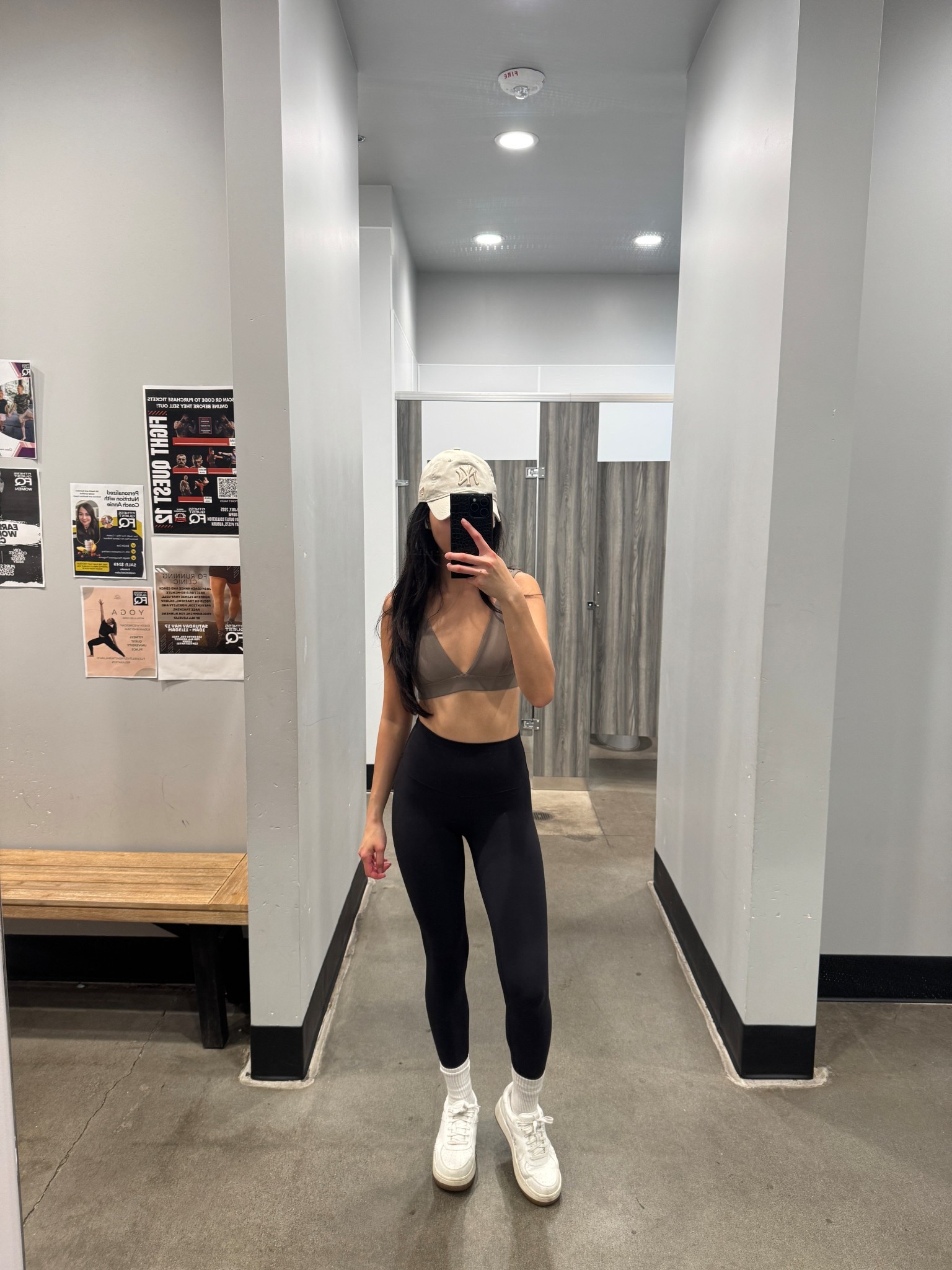 spring gym fit for the girlies who are a fan of neutral colors~* 

#LTKPetite #LTKSaleAlert #LTKActive