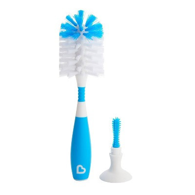 Munchkin Bristle Bottle Brush - Blue | Target