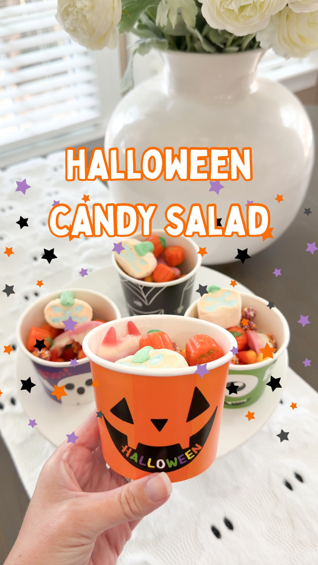 Halloween candy salad is the easiest Halloween treat!

#LTKfoodie #LTKmomlife #LTKSeasonal