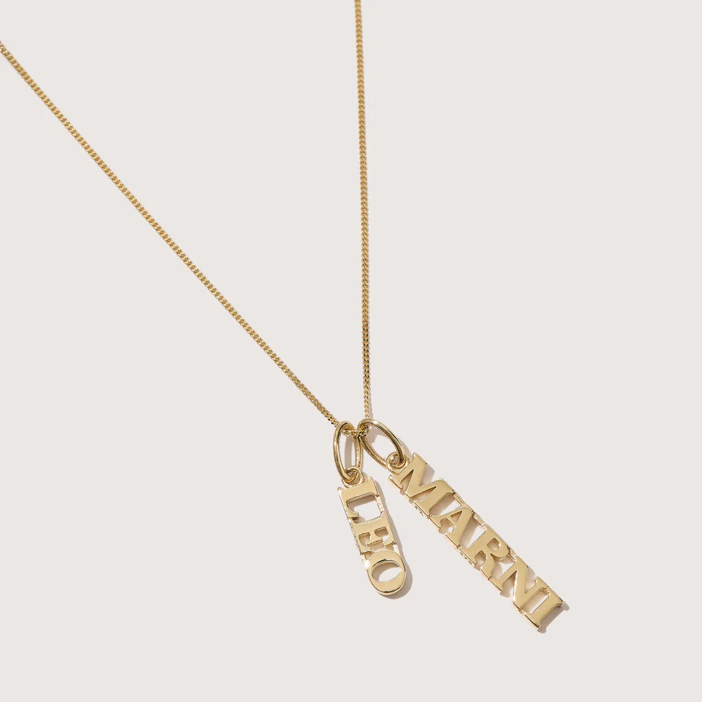 Solid Gold Name Pendant (Made To Order) | Otiumberg