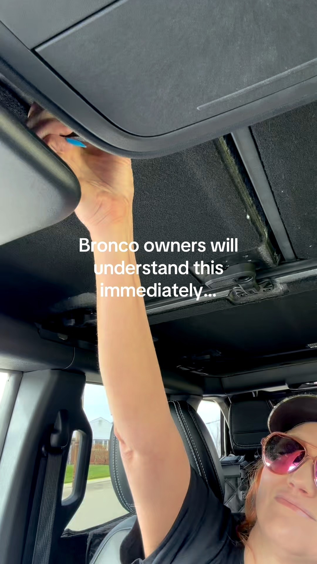 Bronco girls know… this little moment right here 😅☀️
If you’ve ever owned a Ford Bronco, you already get it — the freedom, the quirks, the “why is it like this” moments 😂 but we still wouldn’t trade it for anything.

Linking the hat I’m wearing because it’s become my go-to for top-off days, messy hair, and running errands in true Bronco girl mode 🤎🐆

Perfect for summer, road trips, and those “throw it on and go” days — and honestly… you’re gonna want more than one. 

#bronco #fordbronco #broncolife #ltkstyle #casualoutfits

#LTKdayinmylife #LTKActive #LTKselfcare