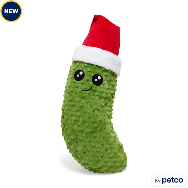 Merry Makings Santa Pickle Plush Dog Toy, X-Large | Petco